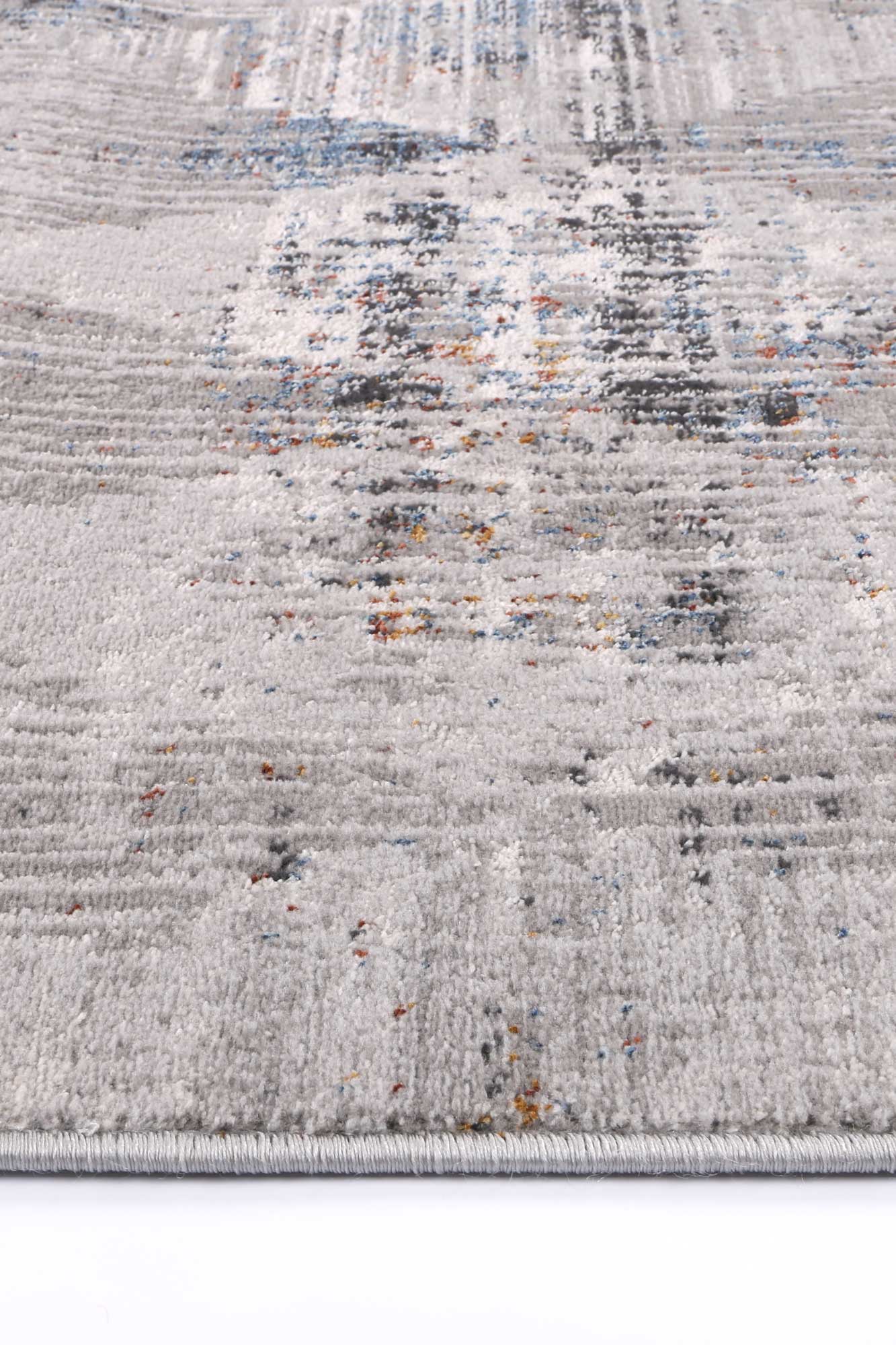 Motifera Harlequinn Grey & Multi Geometric Rug