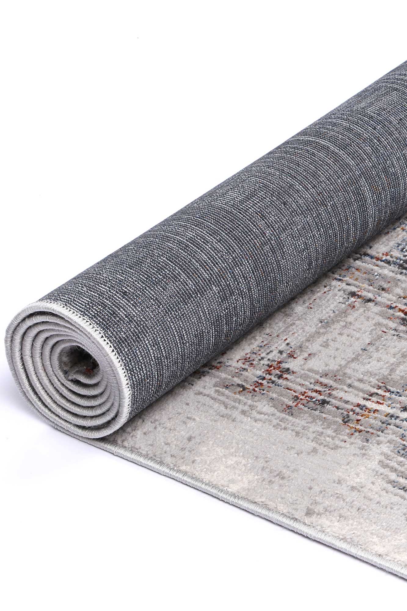 Motifera Harlequinn Grey & Multi Geometric Rug