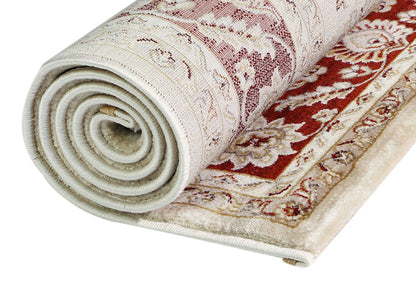Collagio Francesca Cream & Red Traditional Rug