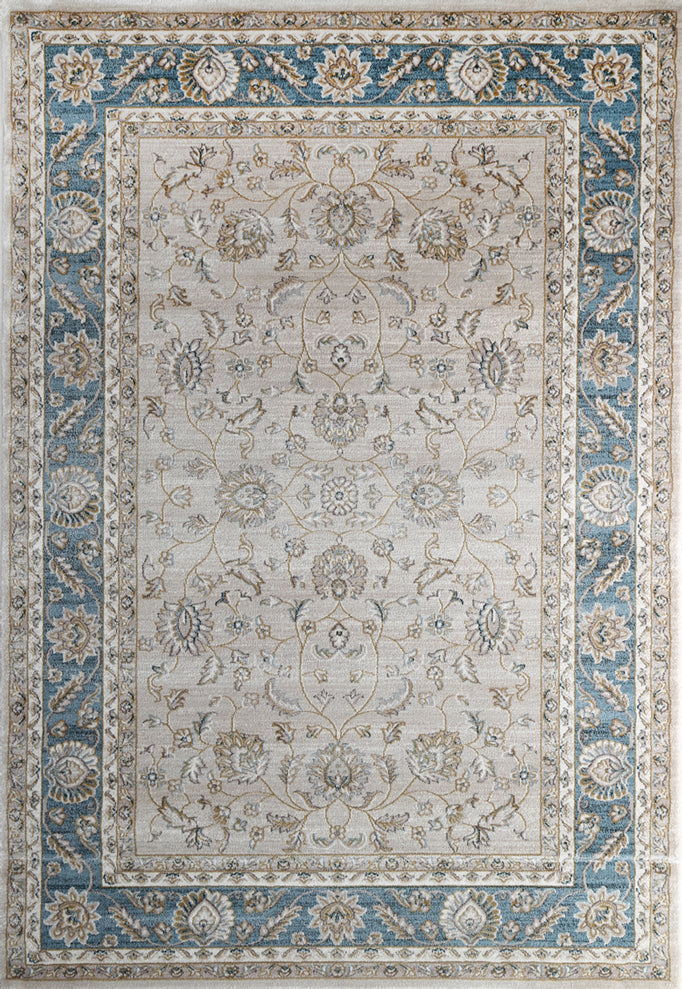 Collagio Francesca Cream & Blue Traditional Rug