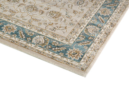 Collagio Francesca Cream & Blue Traditional Rug