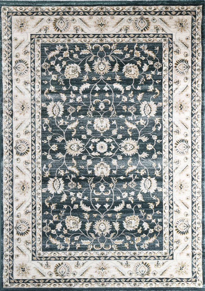 Collagio Francesca Green & Cream Traditional Rug