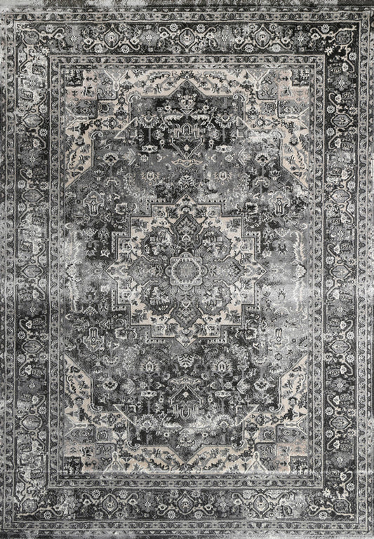 Collagio Teresa Charcoal Traditional Rug