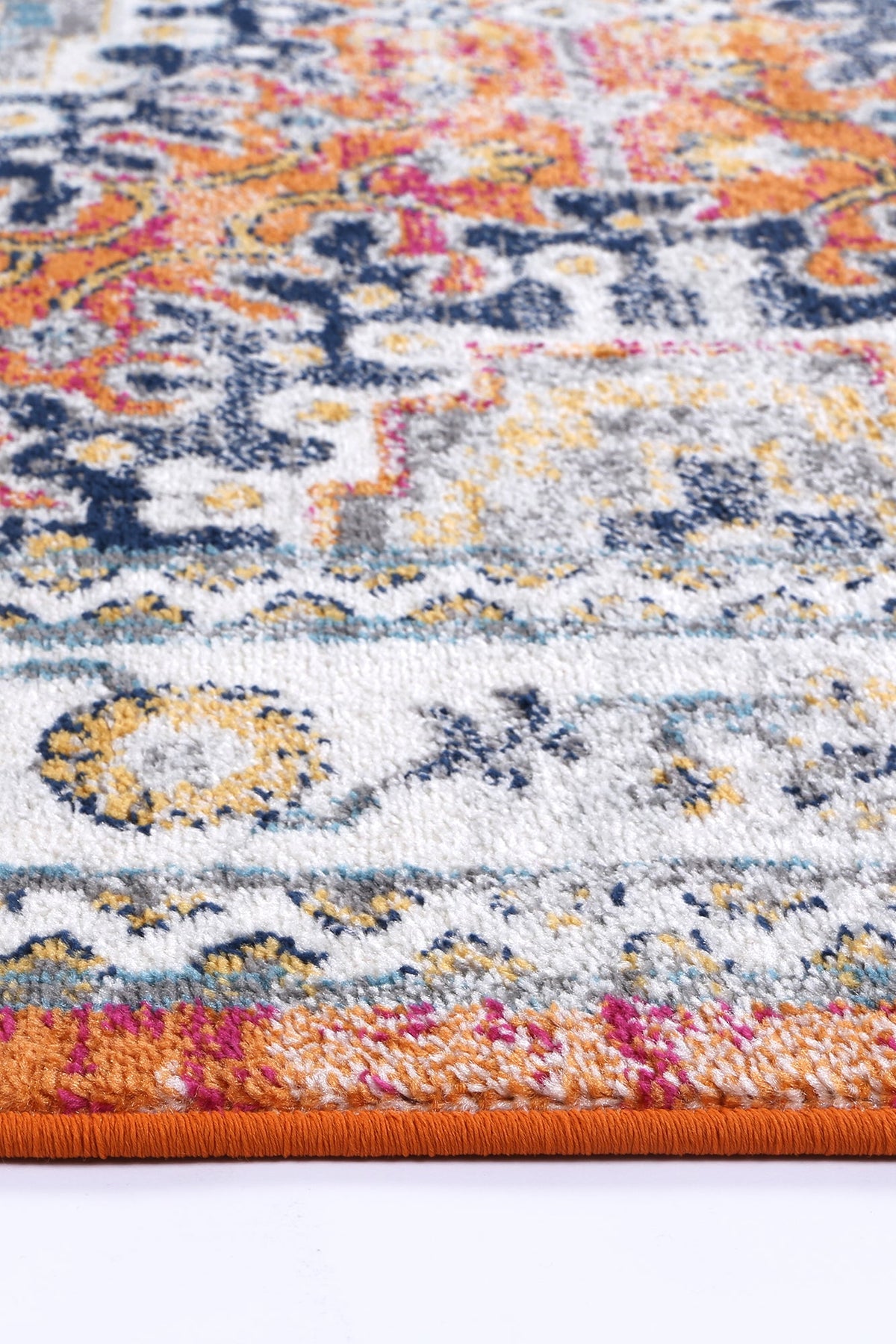 Rug & Rest Pagnol Rust Multi Traditional Rug - PROV20