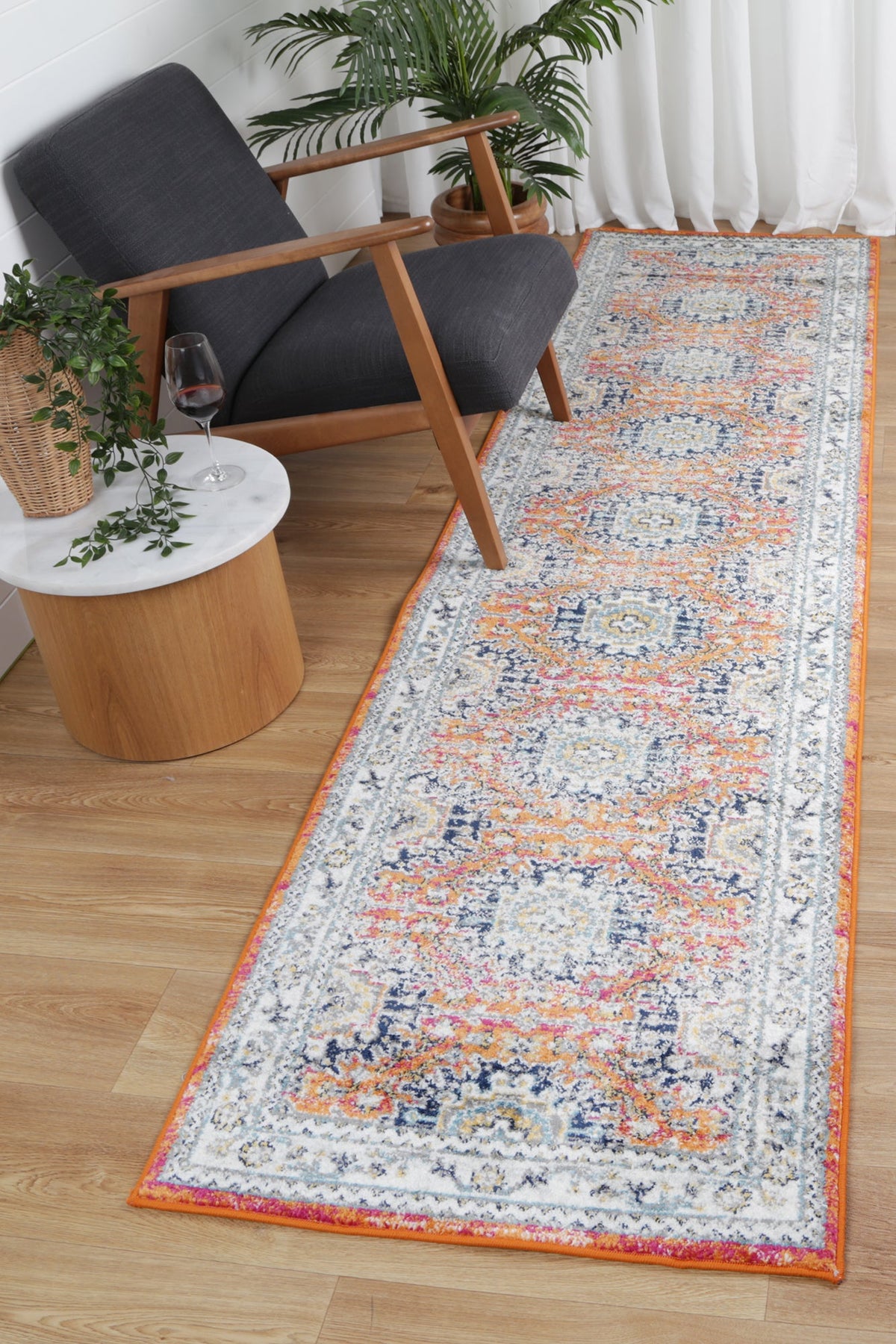 Rug & Rest Pagnol Rust Multi Traditional Rug - PROV20
