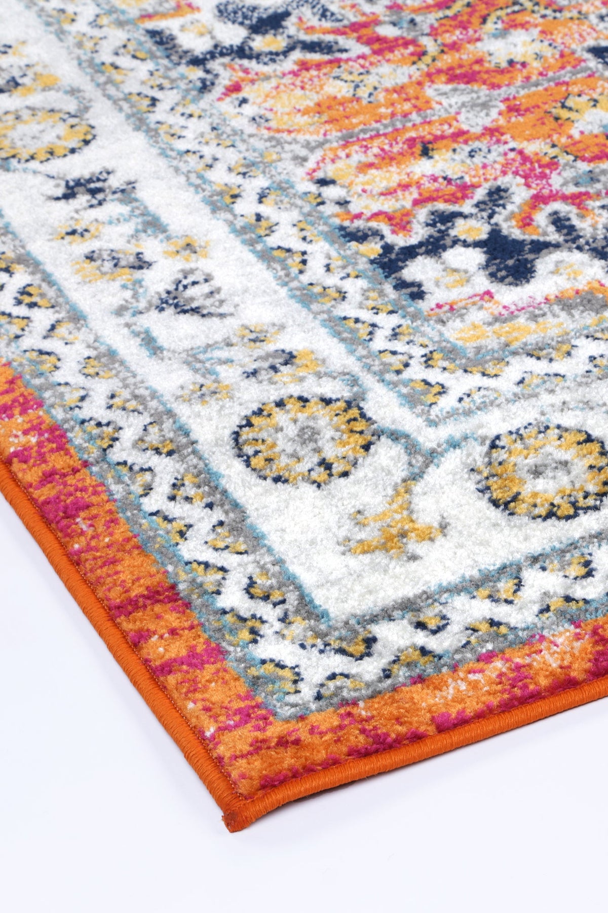Rug & Rest Pagnol Rust Multi Traditional Rug - PROV20