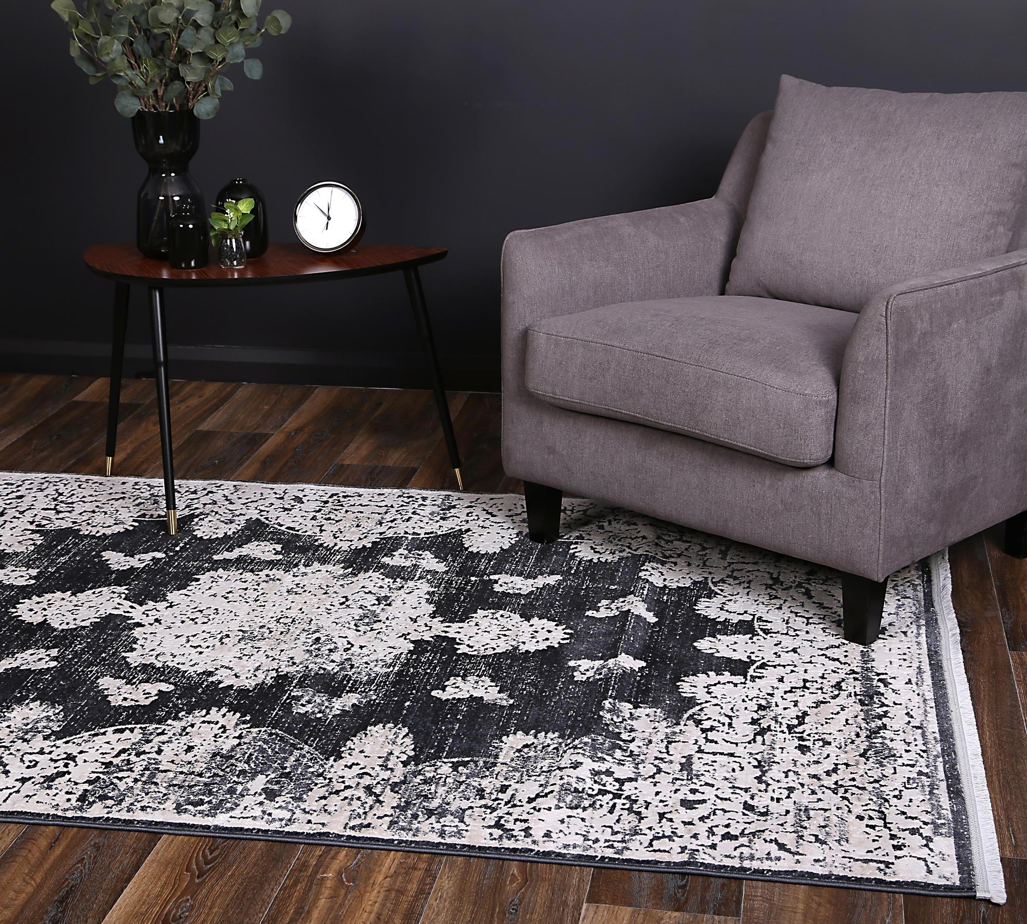 Alderra Bizet Navy Transitional Rug