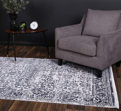 Alderra Chopin Navy Transitional Rug
