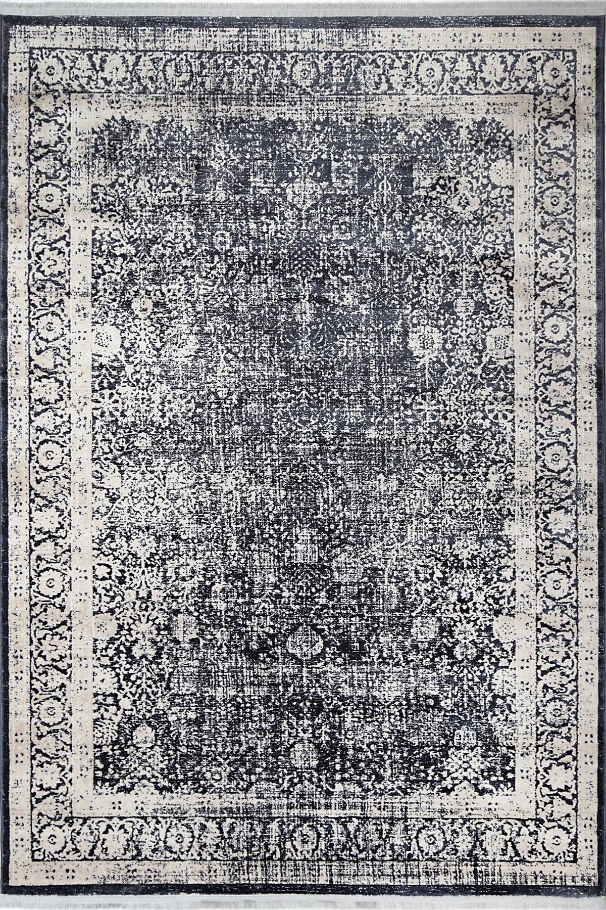 Alderra Liszt Navy Transitional Rug