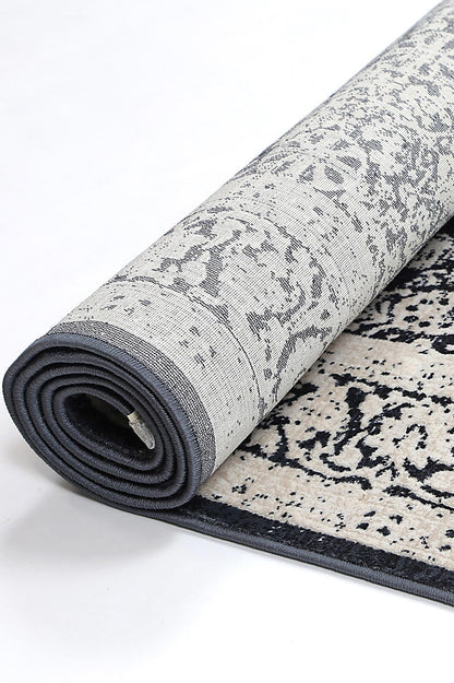 Alderra Liszt Navy Transitional Rug