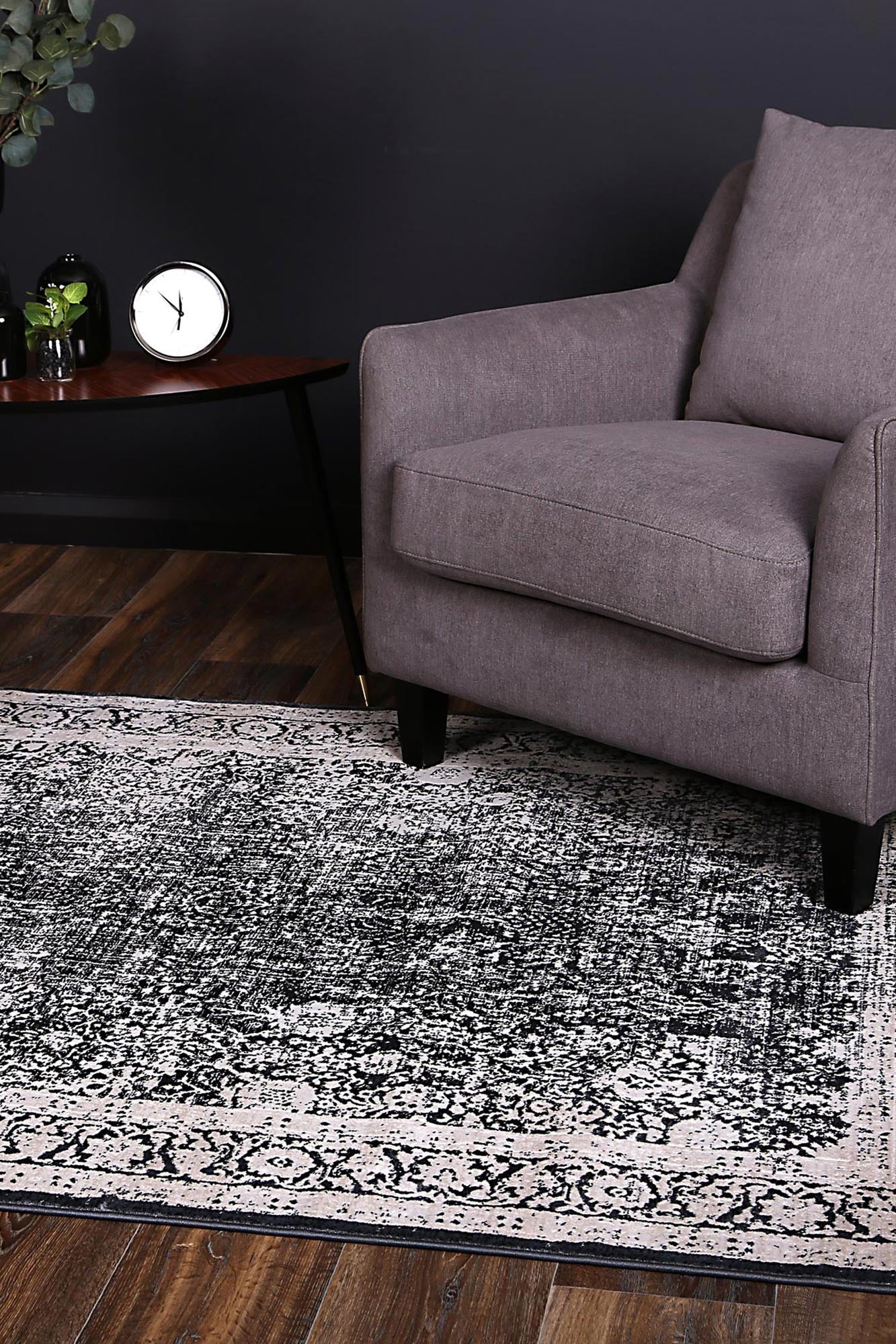 Alderra Liszt Navy Transitional Rug