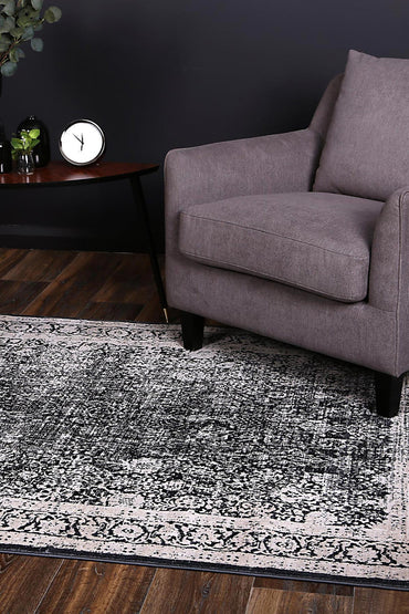 Alderra Liszt Navy Transitional Rug