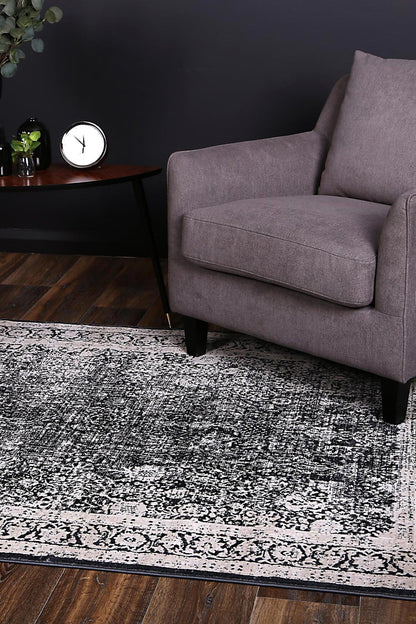 Alderra Liszt Navy Transitional Rug