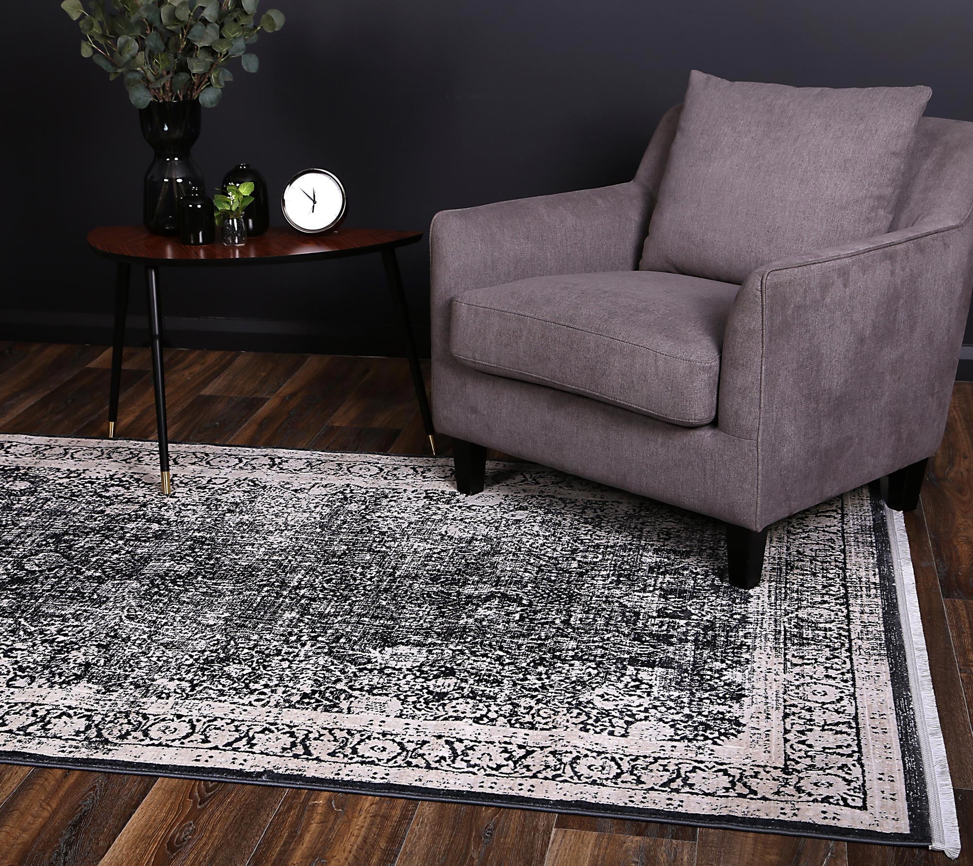 Alderra Liszt Navy Transitional Rug