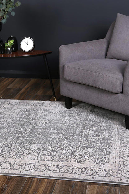 Alderra Liszt Grey Transitional Rug