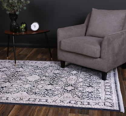 Alderra Rossini Navy Traditional Rug