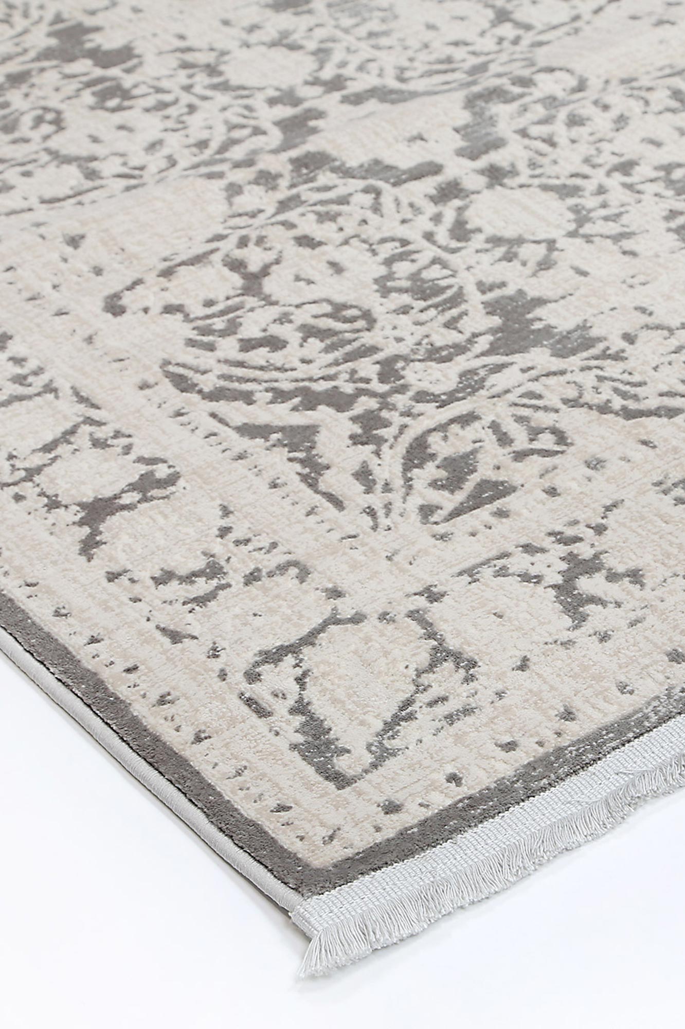 Alderra Rossini Grey Traditional Rug