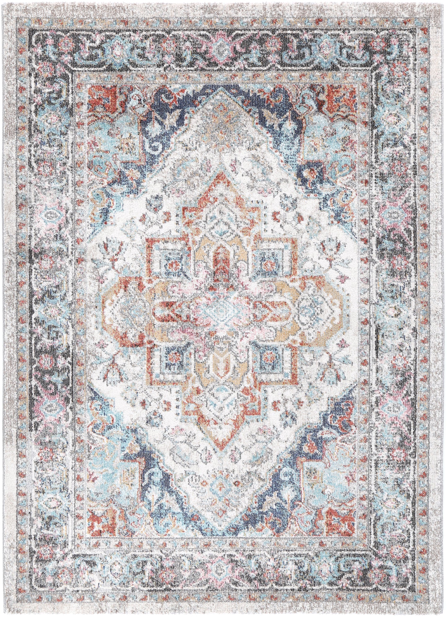 Glenmere Yanet Ivory & Multi Rug