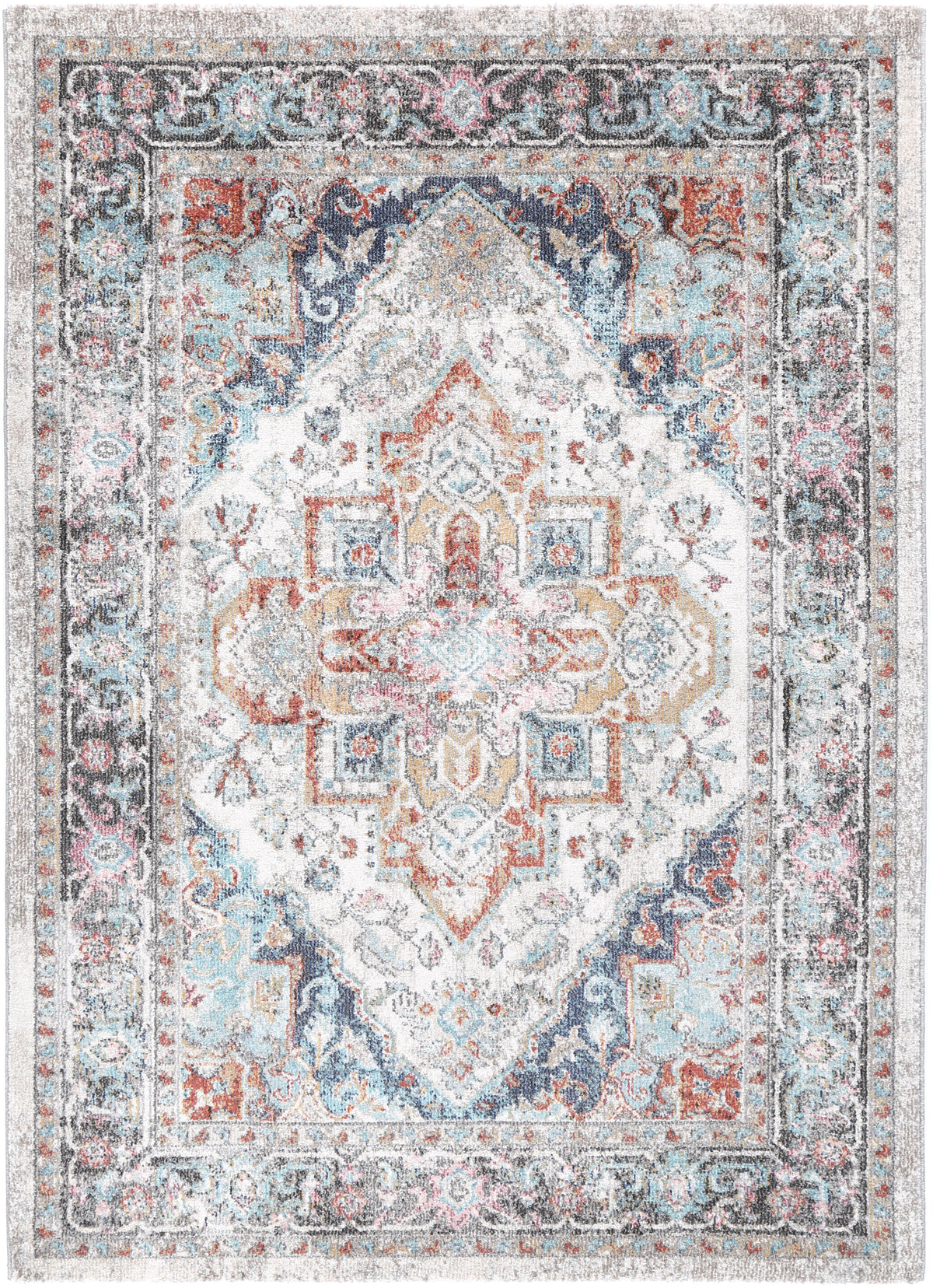 Glenmere Yanet Ivory & Multi Rug