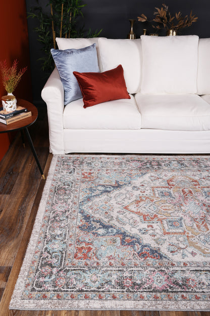Glenmere Yanet Ivory & Multi Rug