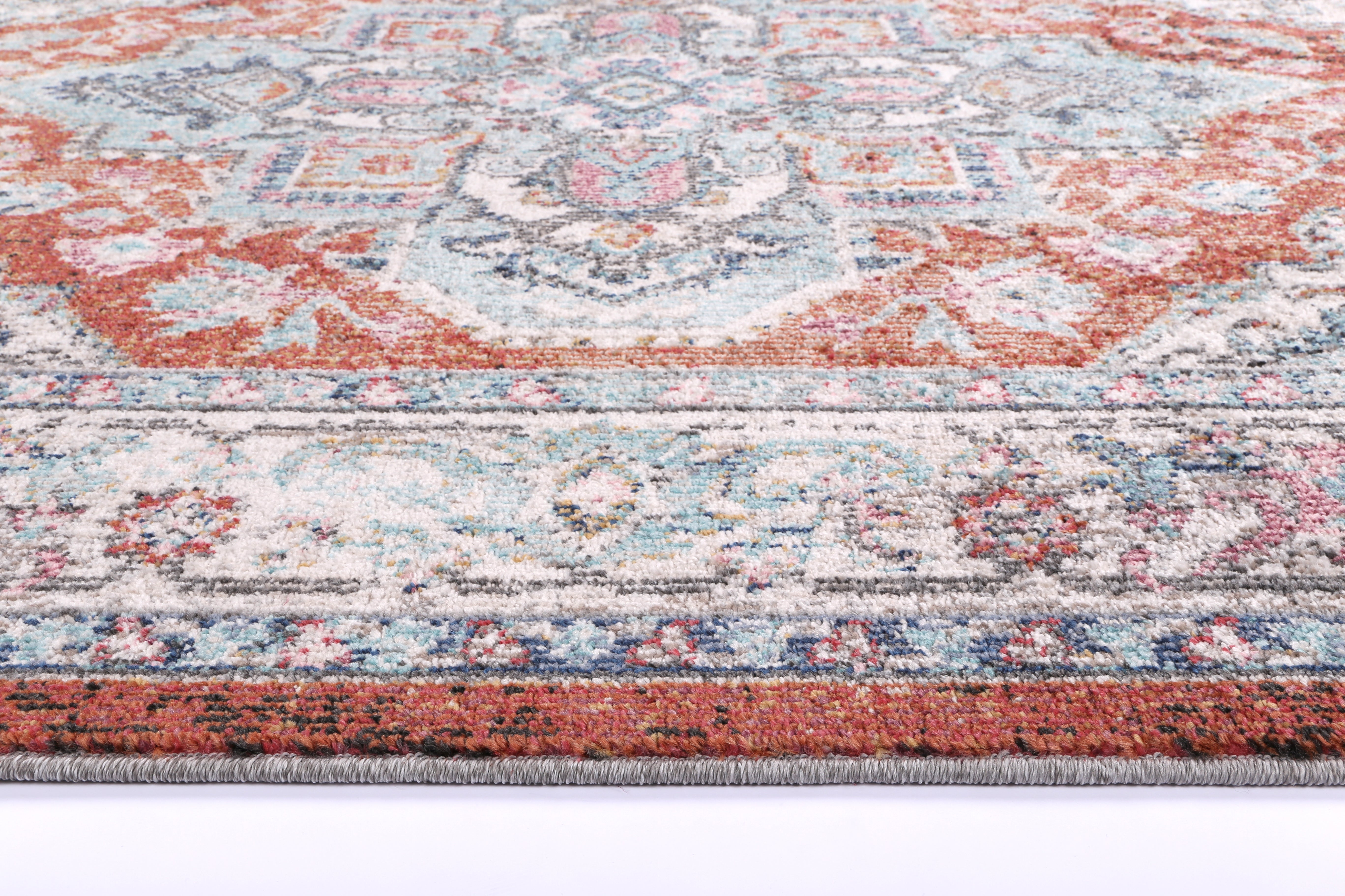 Glenmere Seo Terracotta & Ivory Transitional Rug
