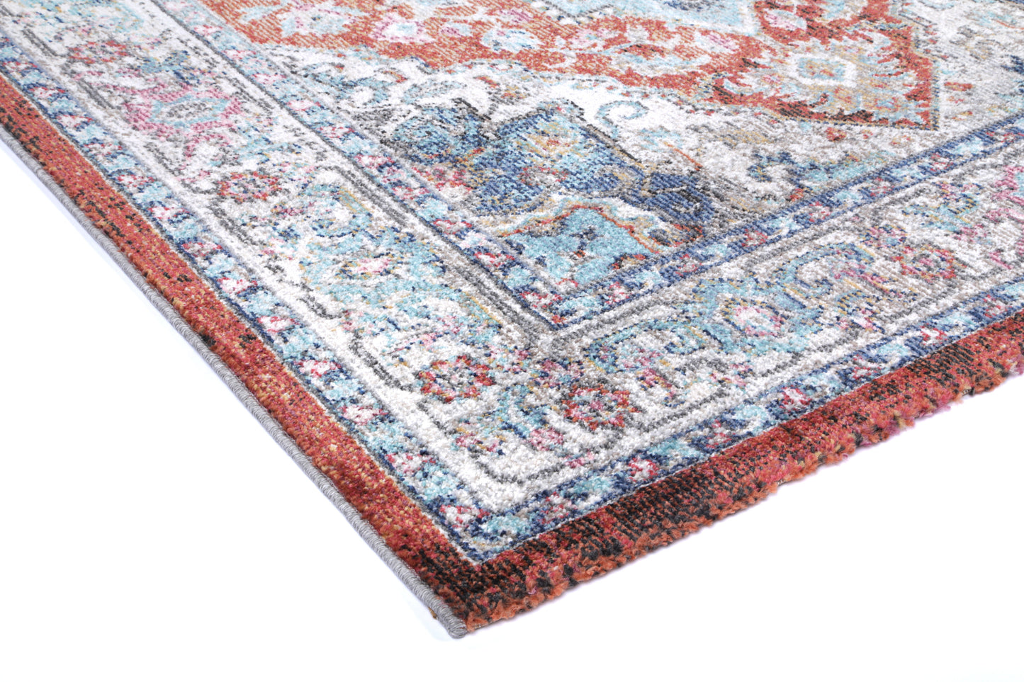 Glenmere Seo Terracotta & Ivory Transitional Rug