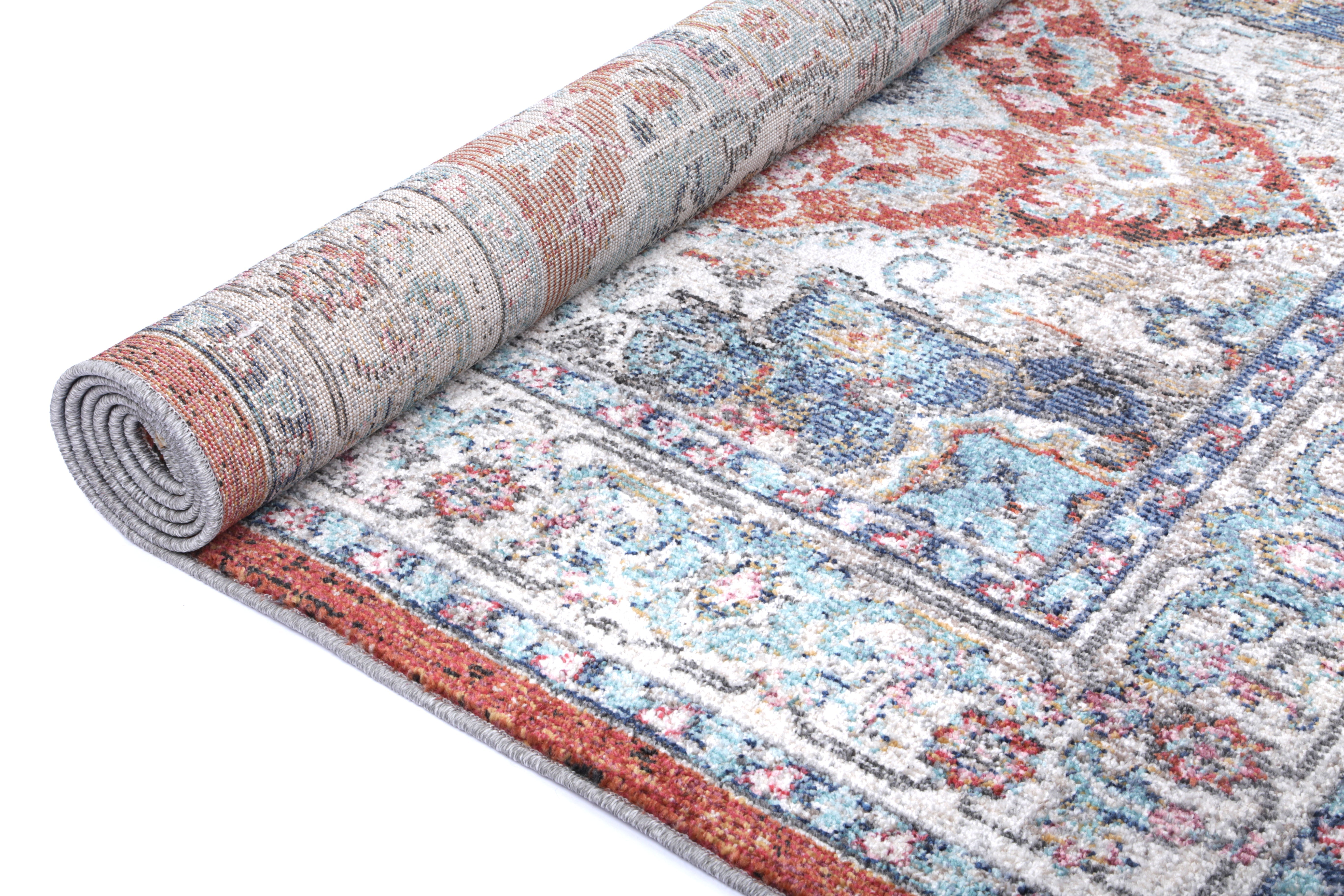 Glenmere Seo Terracotta & Ivory Transitional Rug