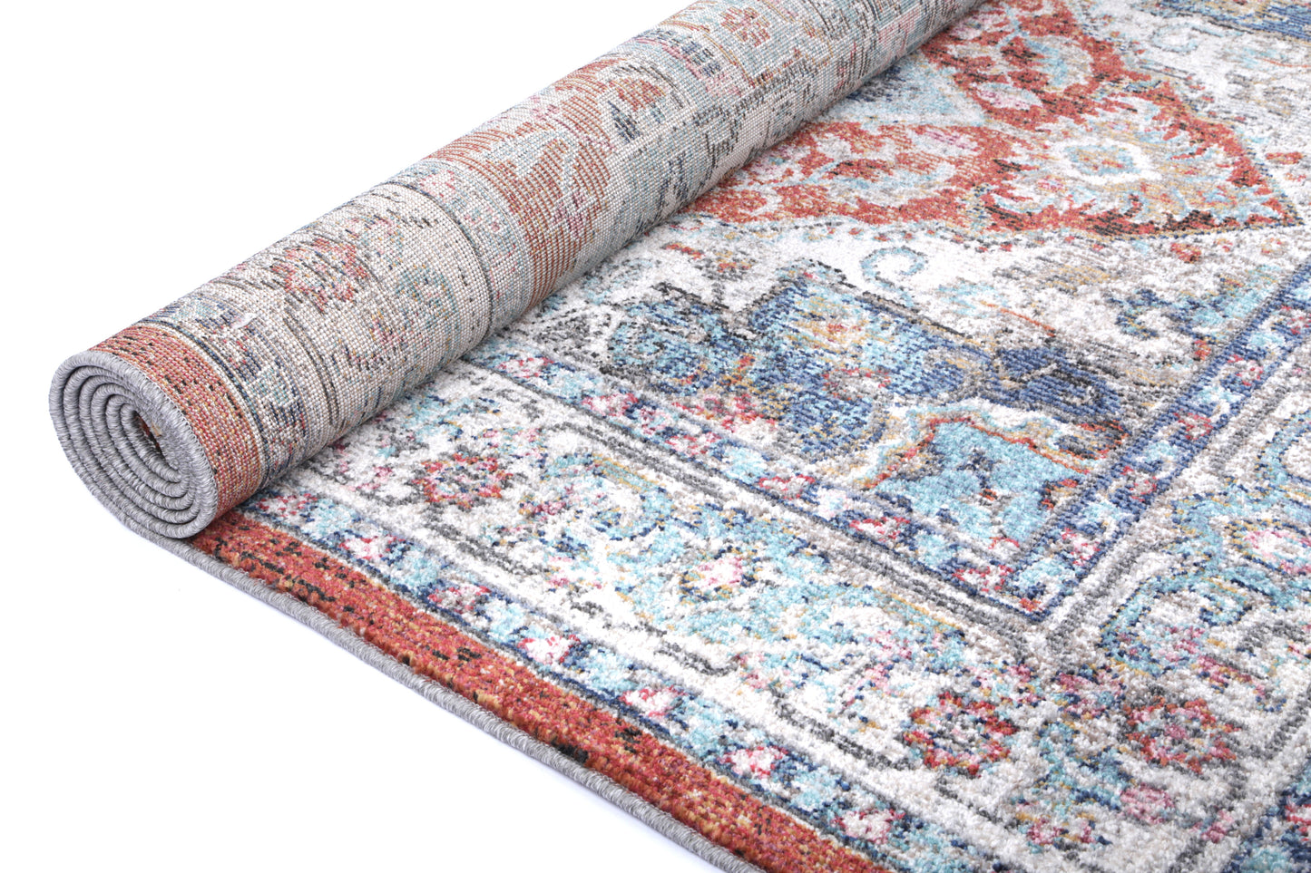 Glenmere Seo Terracotta & Ivory Transitional Rug