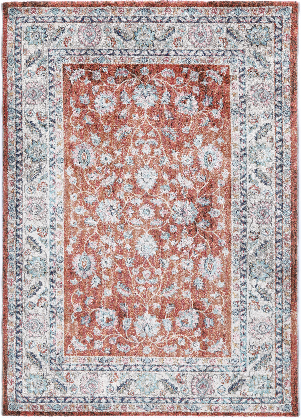 Glenmere Luda Terracotta Transitional Rug