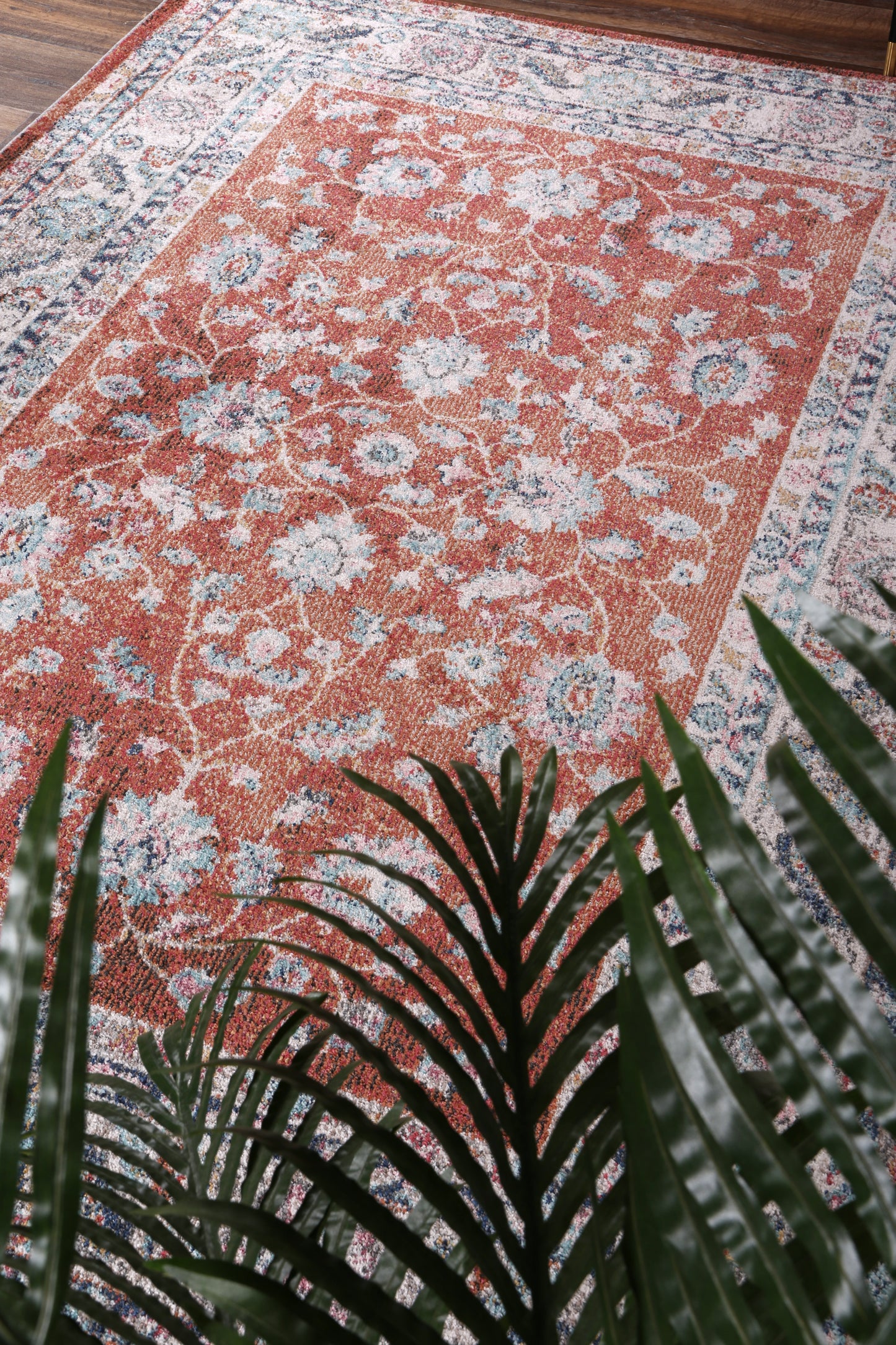 Glenmere Luda Terracotta Transitional Rug