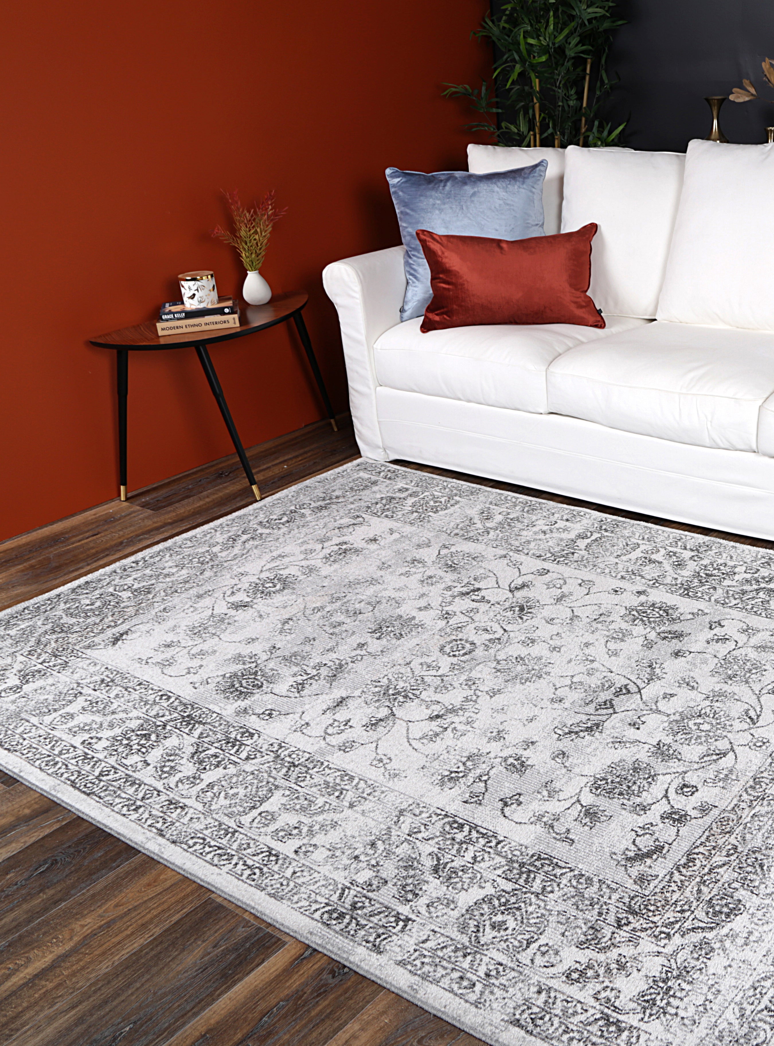 Glenmere Serena Grey & Ivory Rug