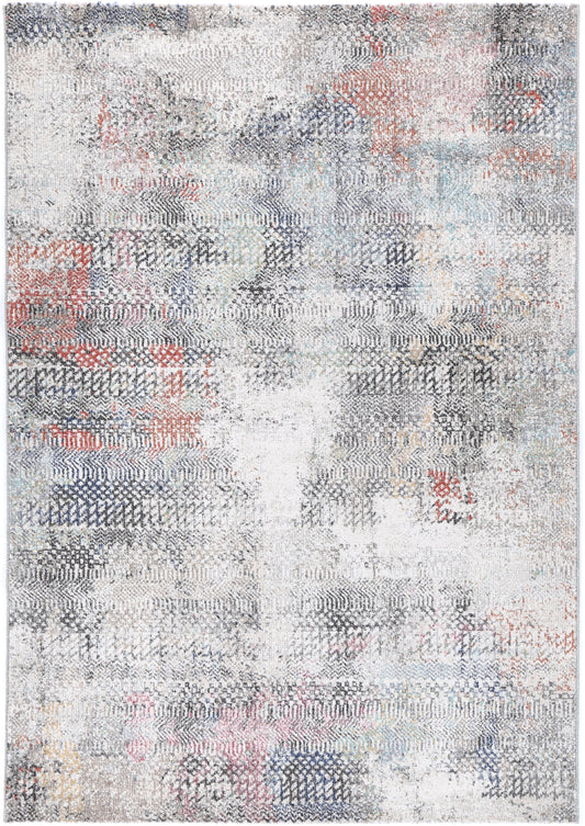 Glenmere Ernesto Grey & Terracotta Tribal Rug