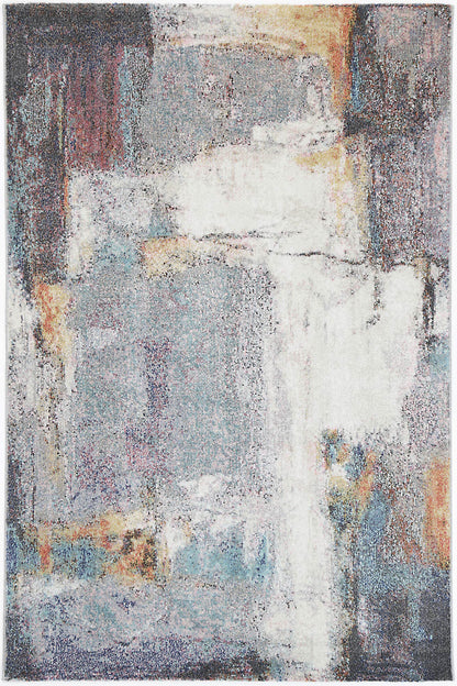 Glenmere Aveza Abstract Grey Rug