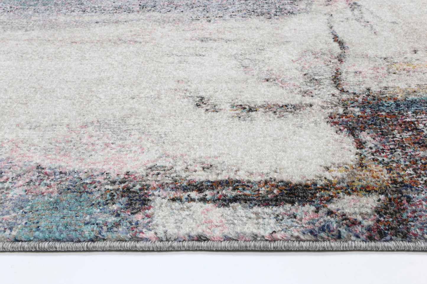 Glenmere Aveza Abstract Grey Rug
