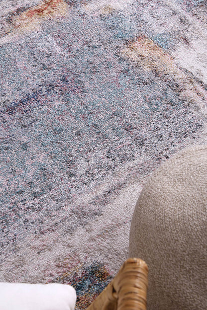 Glenmere Aveza Abstract Grey Rug