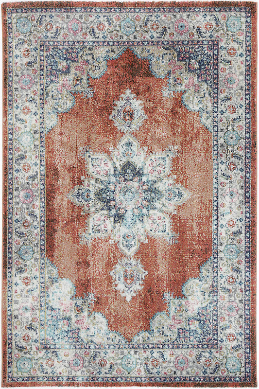 Glenmere Brentwood Transitional Rust Rug