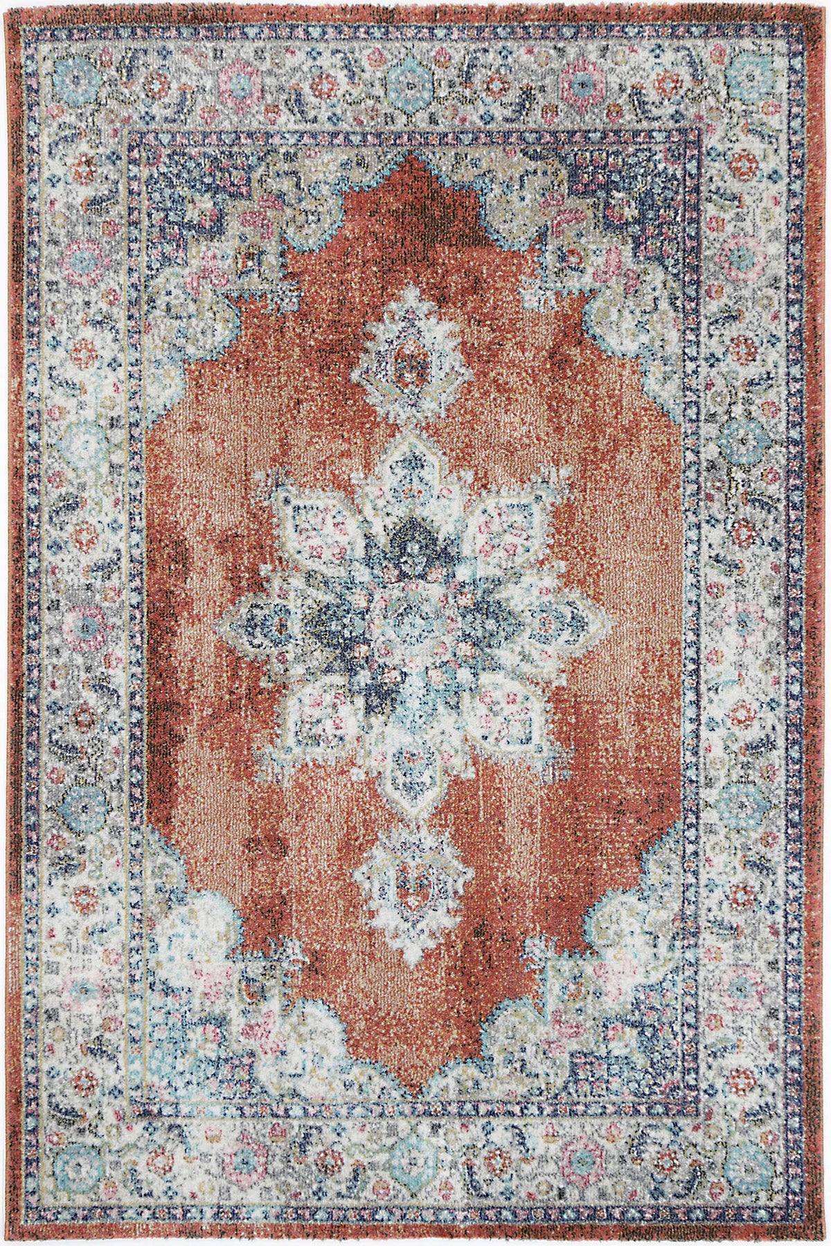 Glenmere Brentwood Transitional Rust Rug