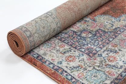 Glenmere Brentwood Transitional Rust Rug
