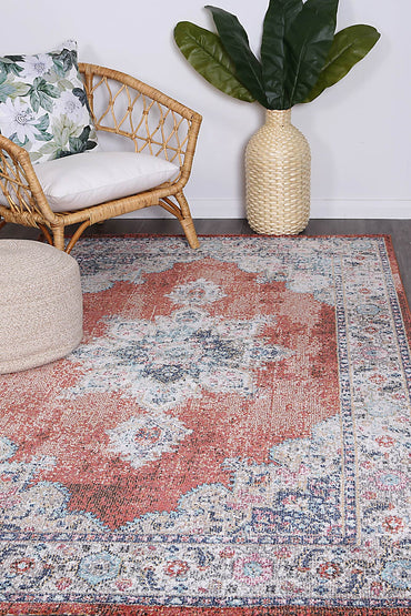 Glenmere Brentwood Transitional Rust Rug