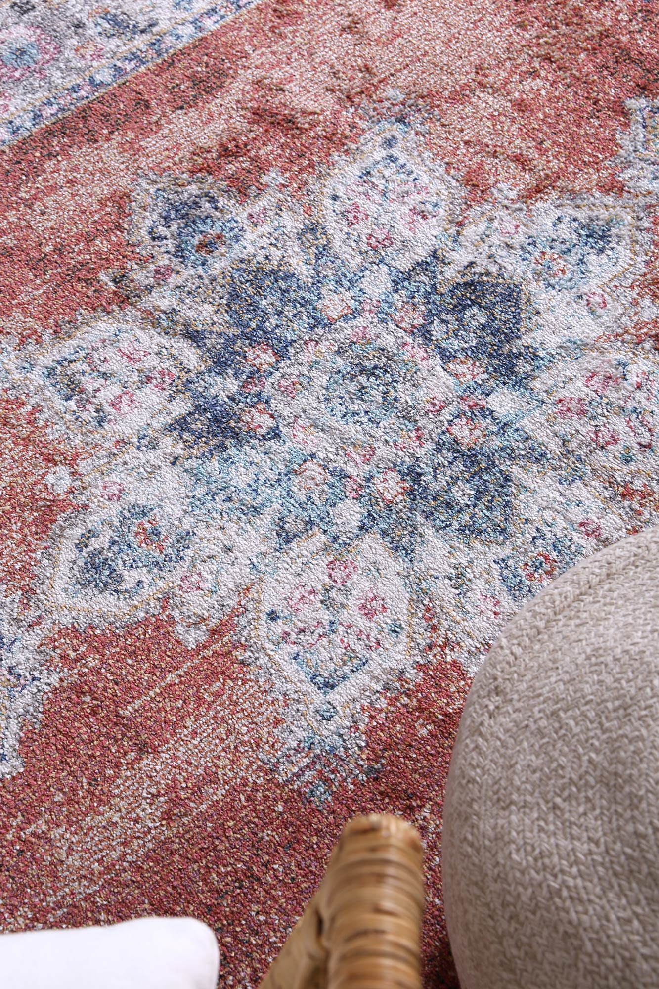 Glenmere Brentwood Transitional Rust Rug