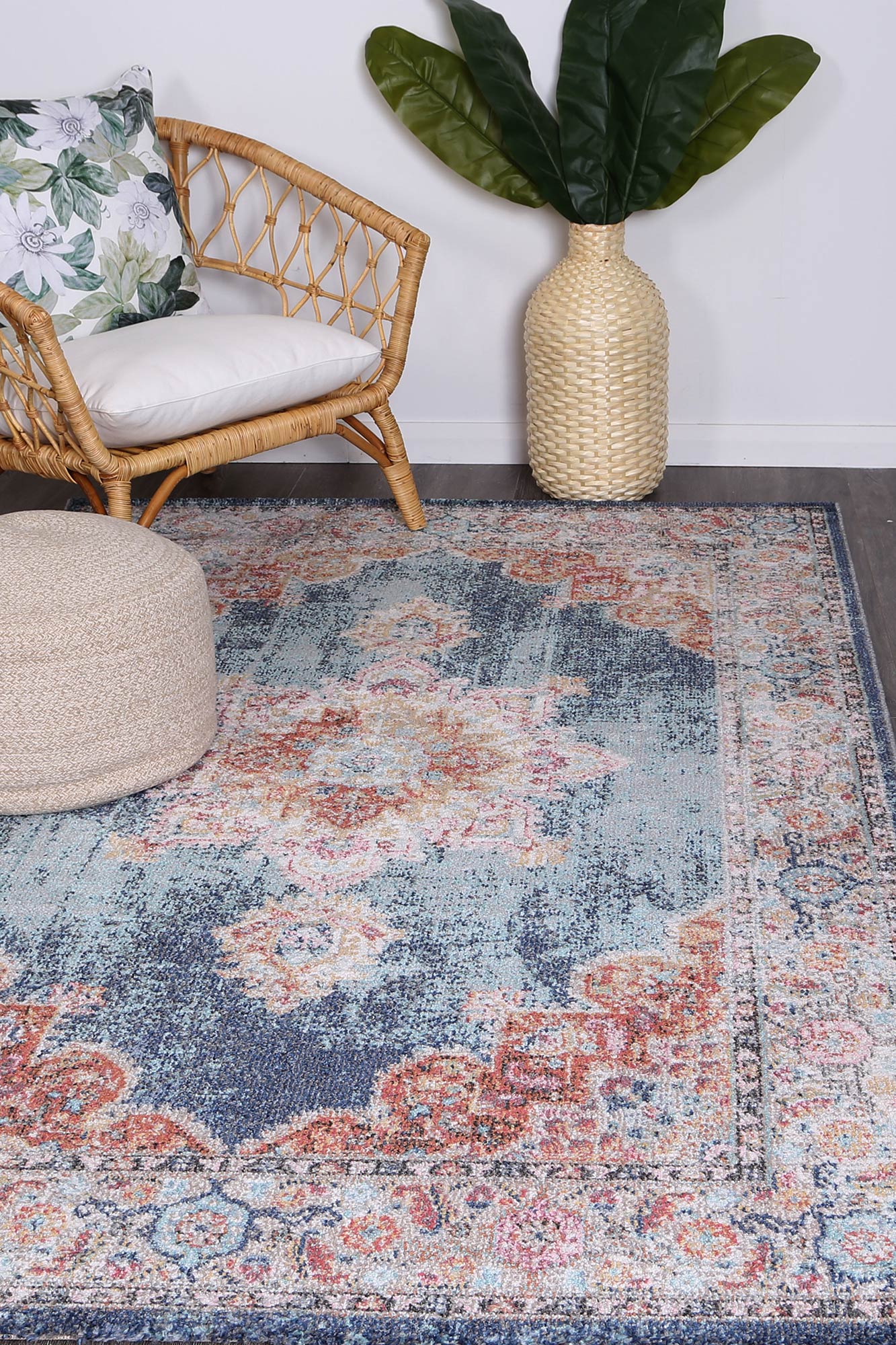 Glenmere Brentwood Transitional Navy Rug