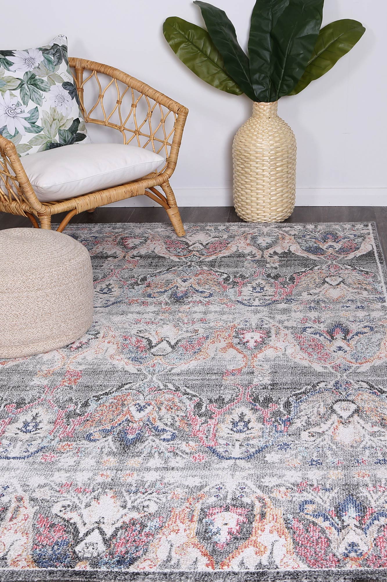 Glenmere Lyndurst Transitional Muted Multi Rug