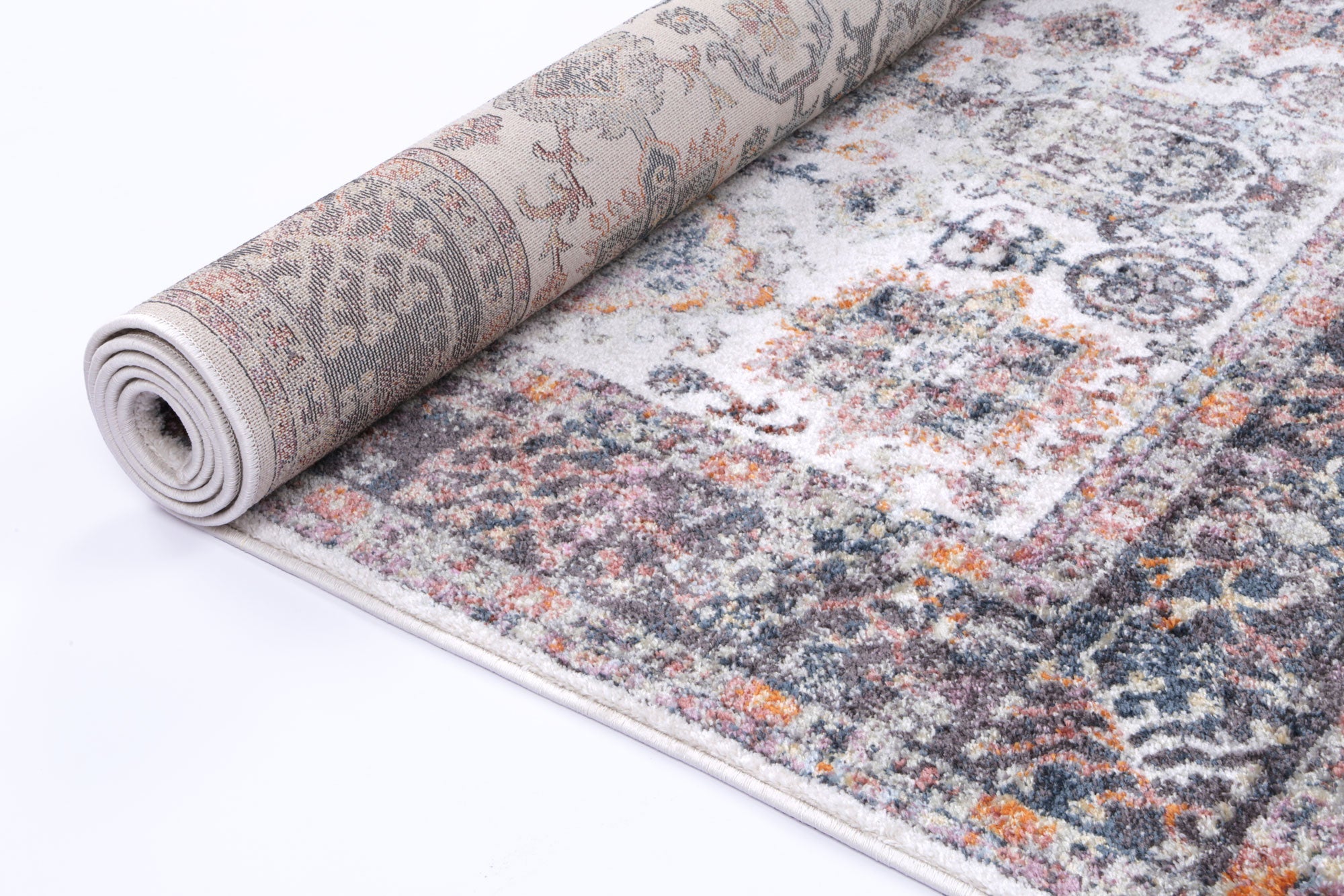 Maranta Camino Border Cream Rug