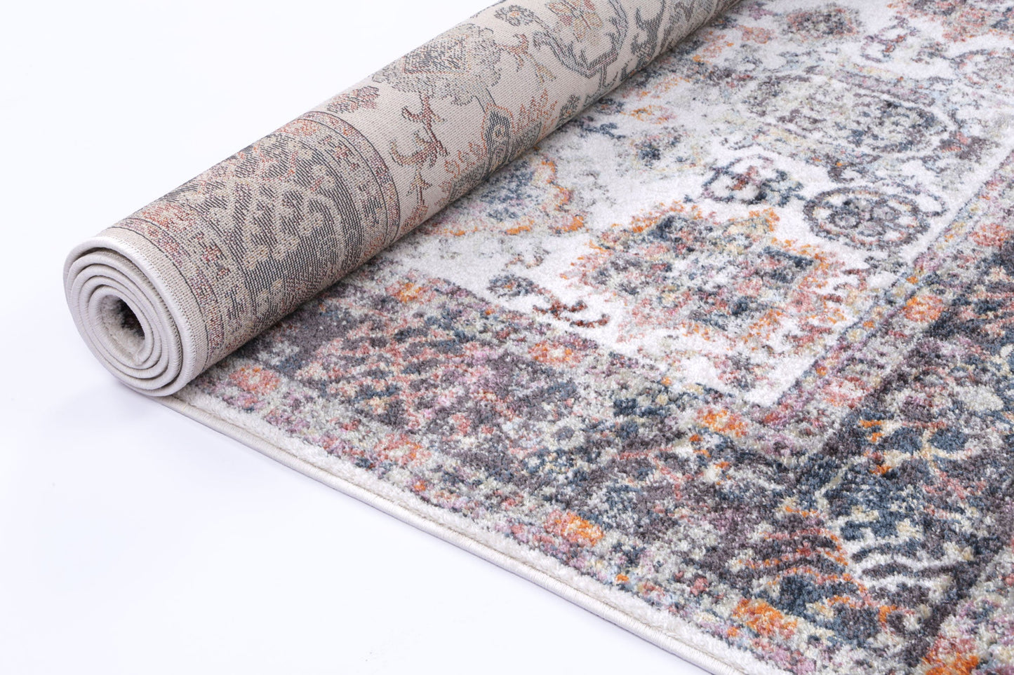 Maranta Camino Border Cream Rug