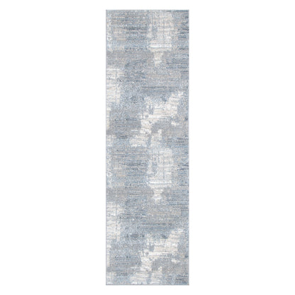 Rug & Rest Abstract Blue Rug - SANTA03