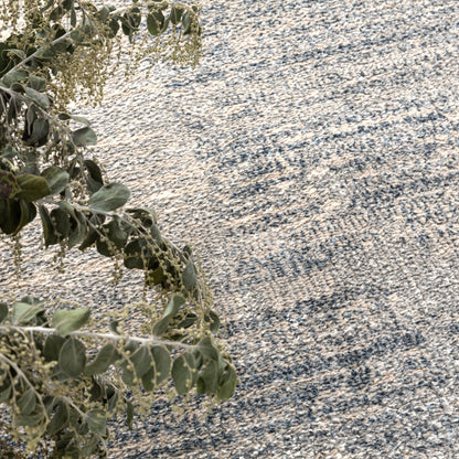 Rug & Rest Abstract Blue Rug - SANTA03