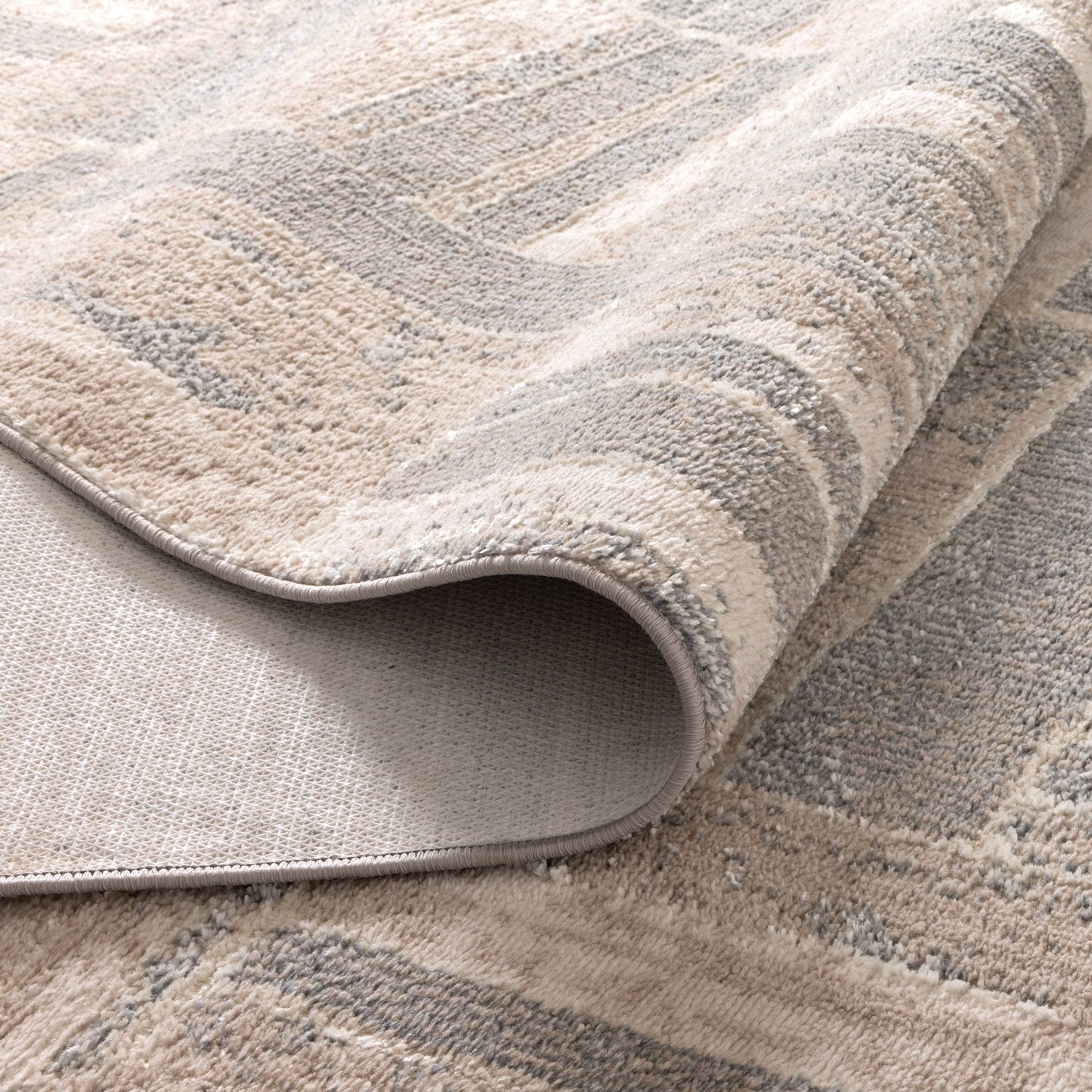 Rug & Rest Tetris Neutral Rug - SANTA04