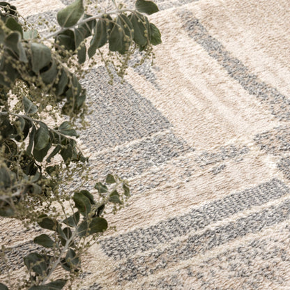 Rug & Rest Tetris Neutral Rug - SANTA04