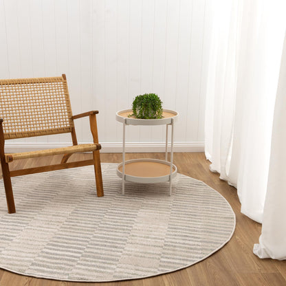 Rug & Rest Lines Neutral Rug - SANTA08