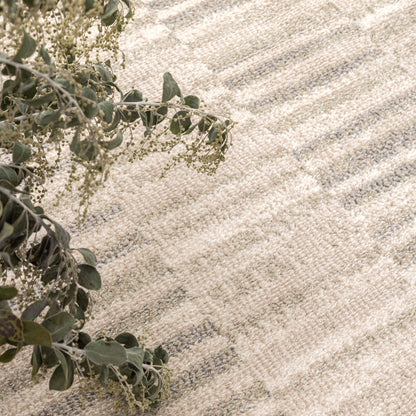 Rug & Rest Lines Neutral Rug - SANTA08